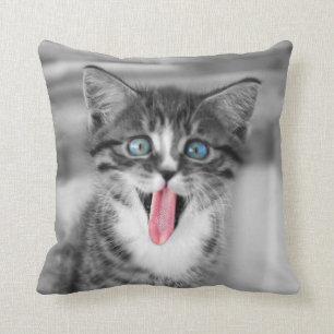 Cojín Decorativo Gatito divertido