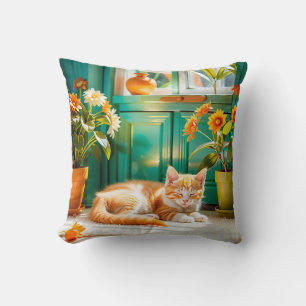 Cojín Decorativo Gatito dormido