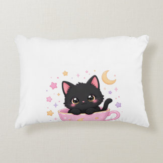Cojín Decorativo gatito lindo en taza