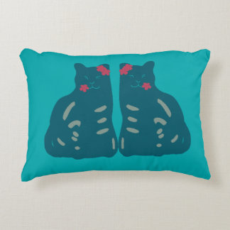 Cojín Decorativo Gatitos Gemelos