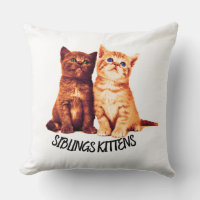 Gatitos hermanos, dos gatos lindos