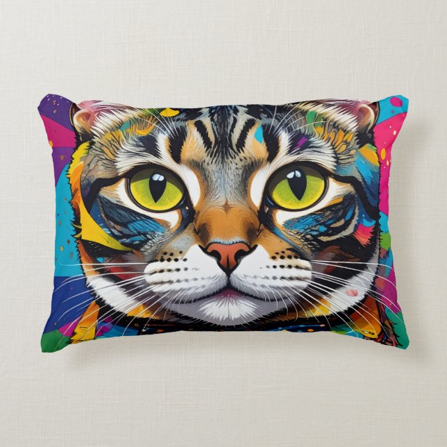 Cojín Decorativo gato (Anverso)
