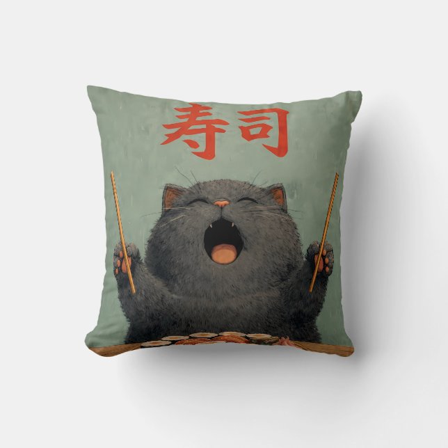 Cojín Decorativo gato  (Anverso)