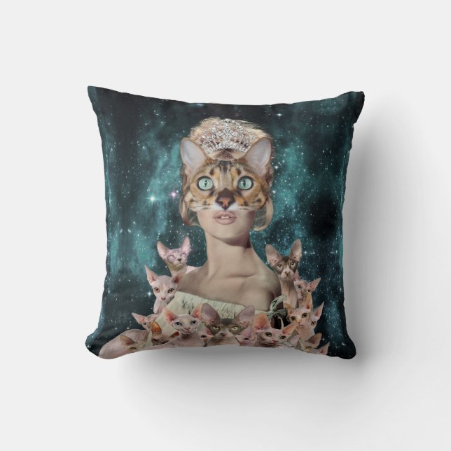 Cojín Decorativo Gato (Anverso)