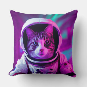 Cojín Decorativo gato astronauta