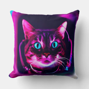 Cojín Decorativo gato astronauta