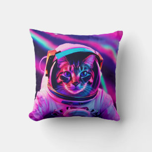 Cojín Decorativo gato astronauta