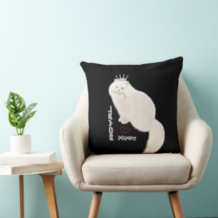 Cojín Decorativo Gato blanco