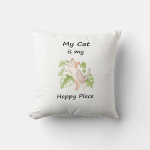 Cojín Decorativo Gato caprichoso