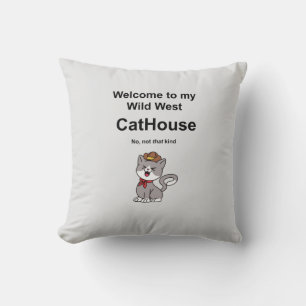 Cojín Decorativo Gato caprichoso