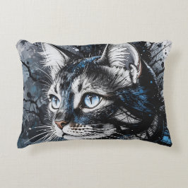 Cojín Decorativo Gato contemporáneo