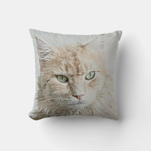 Cojín Decorativo Gato Cubierto Y Adorable