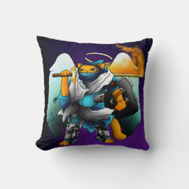 Cojín Decorativo Gato de Angel Knight