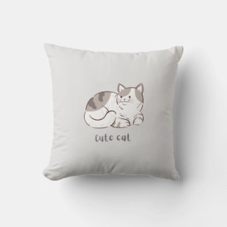 Cojín Decorativo Gato de corte