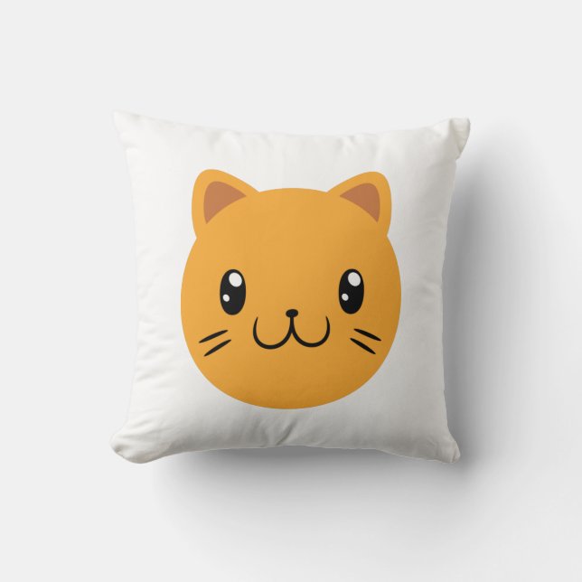 Cojín Decorativo Gato de corte (Anverso)