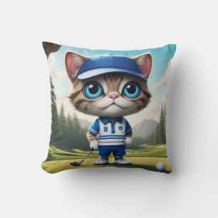 Cojín Decorativo Gato de golf