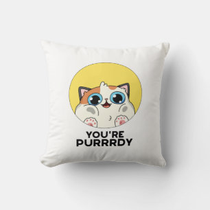 Cojín Decorativo Gato Divertido con Chiste 