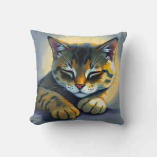 Cojín Decorativo Gato durmiendo