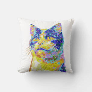 Cojín Decorativo Gato en la luz del sol