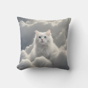Cojín Decorativo Gato en las nubes