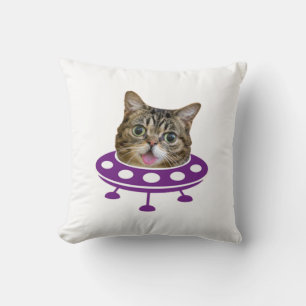 Cojín Decorativo Gato espacial