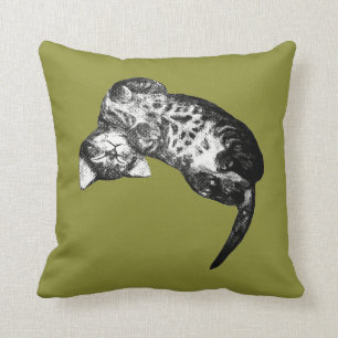 Cojín Decorativo Gato espantoso