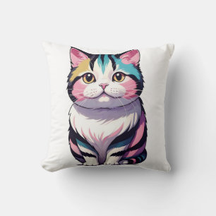 Cojín Decorativo Gato Fluffy