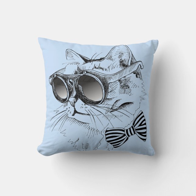 Cojín Decorativo Gato fresco (Anverso)