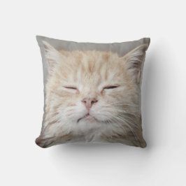 Cojín Decorativo Gato Gato de Gatito de Gatito de Sleeping Face
