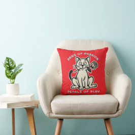 Cojín Decorativo gato gracioso