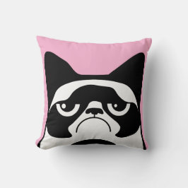 Cojín Decorativo Gato gracioso enojado
