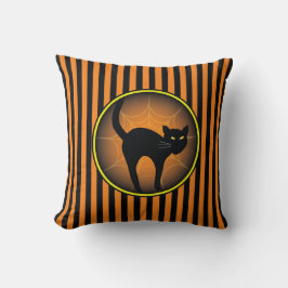 Cojín Decorativo Gato Halloween de Scaredy