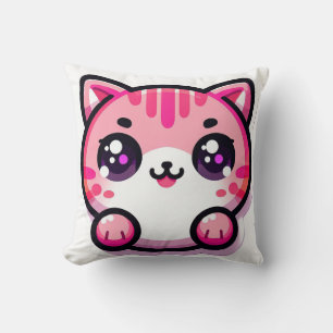 Cojín Decorativo gato kawaii
