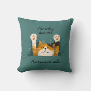 Cojín Decorativo Gato lindo divertido siesta