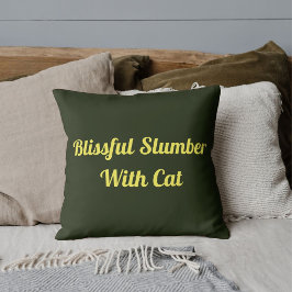 Cojín Decorativo Gato Mascota Animalcita Divertida Cita Personaliza