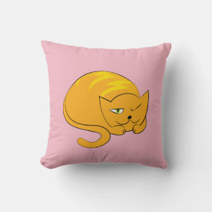 Cojín Decorativo Gato Naranja de búsqueda