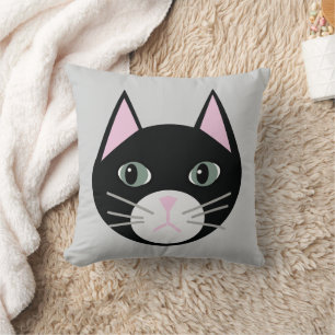 Cojín Decorativo Gato negro