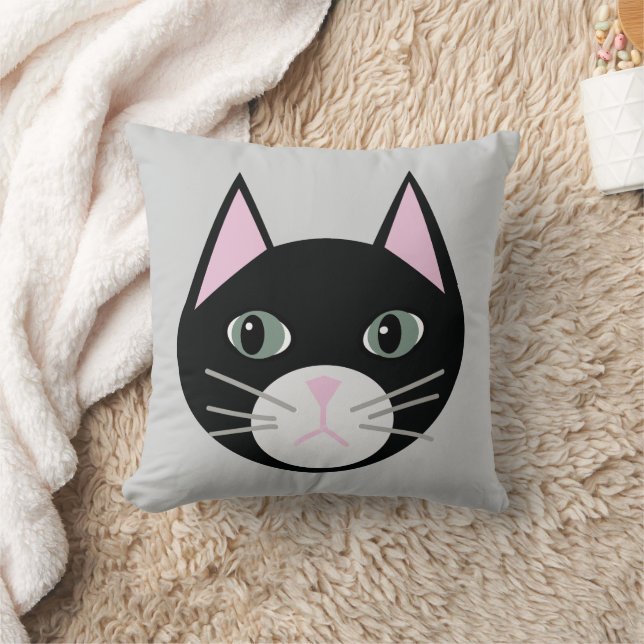 Cojín Decorativo Gato negro (Manta)