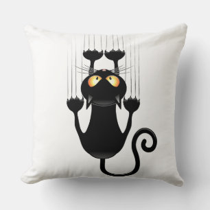 Cojín Decorativo Gato negro