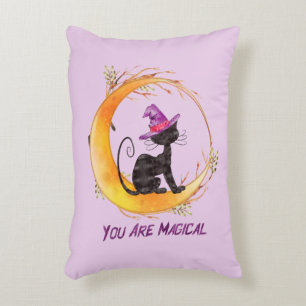 Cojín Decorativo Gato negro - Eres mágico
