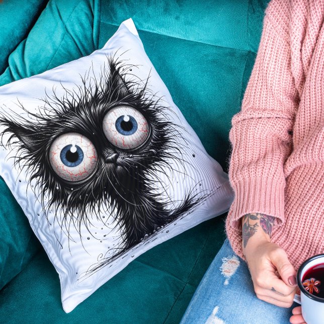 Cojín Decorativo Gato perdido (Subido por el creador)