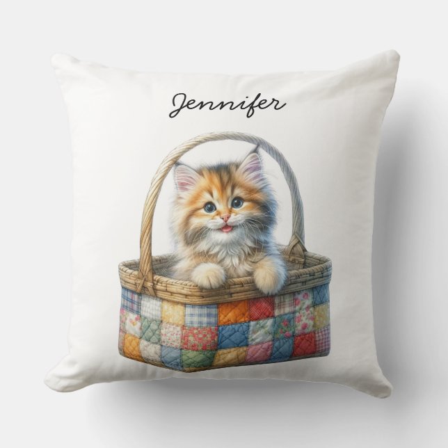 Cojín decorativo Gato Pet Lover (Anverso)