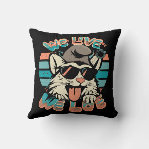 Cojín Decorativo Gato Pituf - Vivimos Amamos