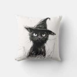 Cojín Decorativo Gato Preto