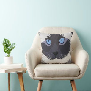 Cojín Decorativo Gato Ragdoll Gatito Ragdoll
