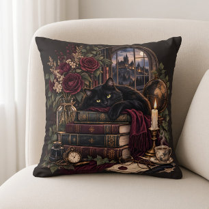 Cojín Decorativo Gato Ratón de Libros de Academia Oscura