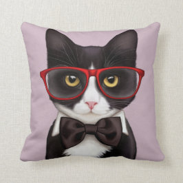 Cojín Decorativo Gato serio