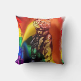 Cojín Decorativo Gato steampunk orgullo