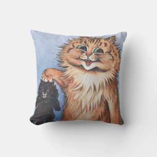 Cojín Decorativo Gato y gatitos, Louis Wain