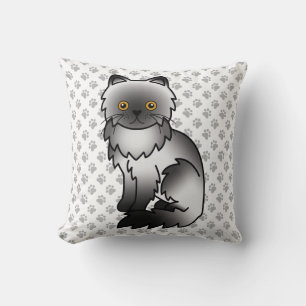 Cojín Decorativo Gato y patas persas de Personalizado malhumorado